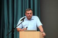 С докладом выступает Заместитель главного диспетчера по оперативной работе А.Н.Курлюк
